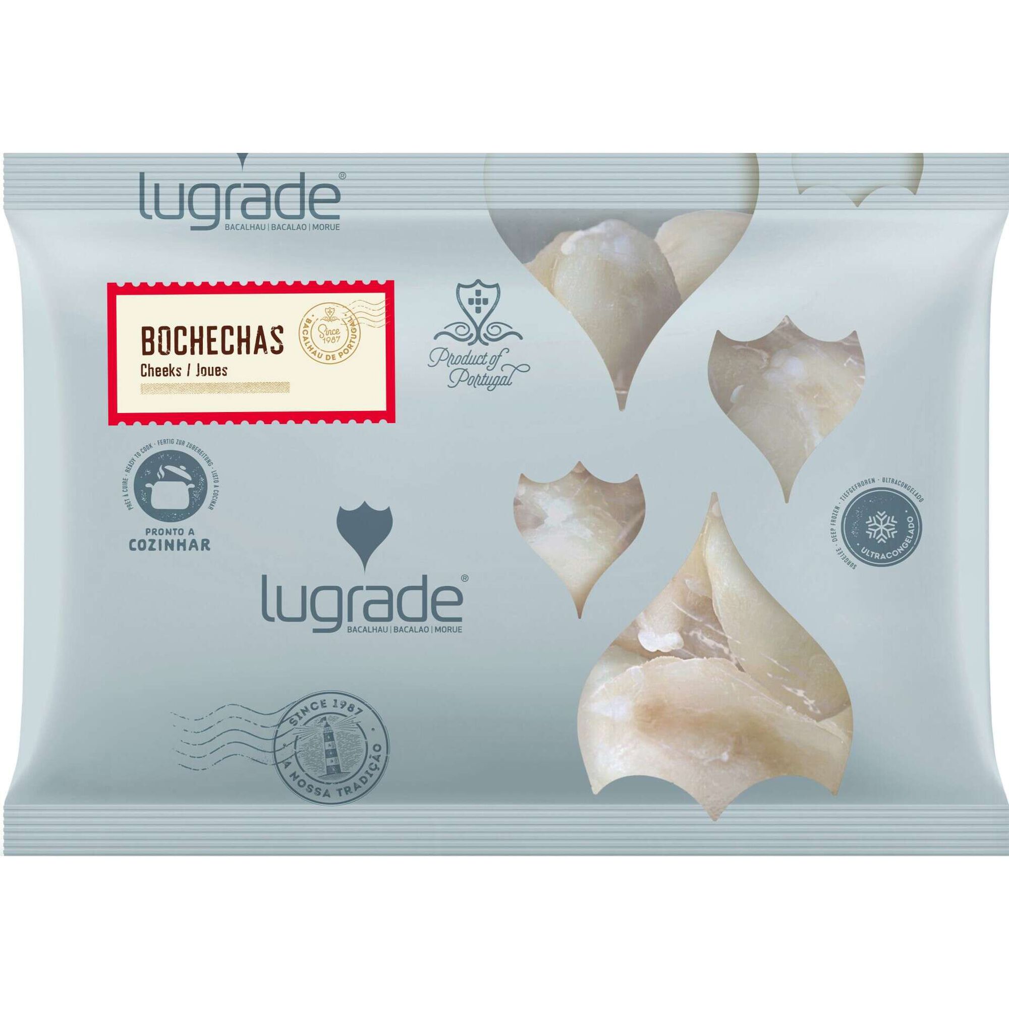 Bochechas de Bacalhau Ultracongelado