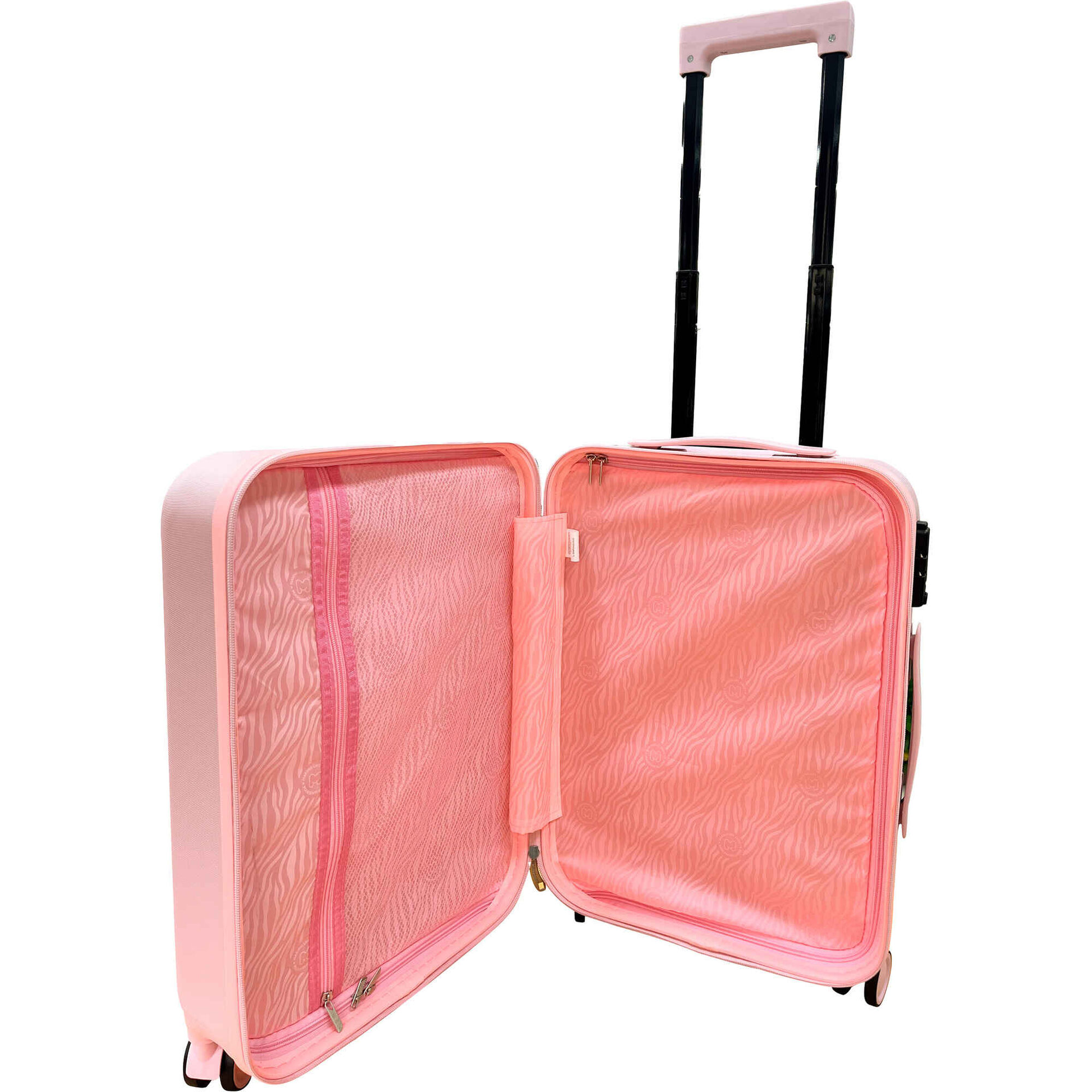 Mala de Cabine 4 Rodas Rosa Marshmallow