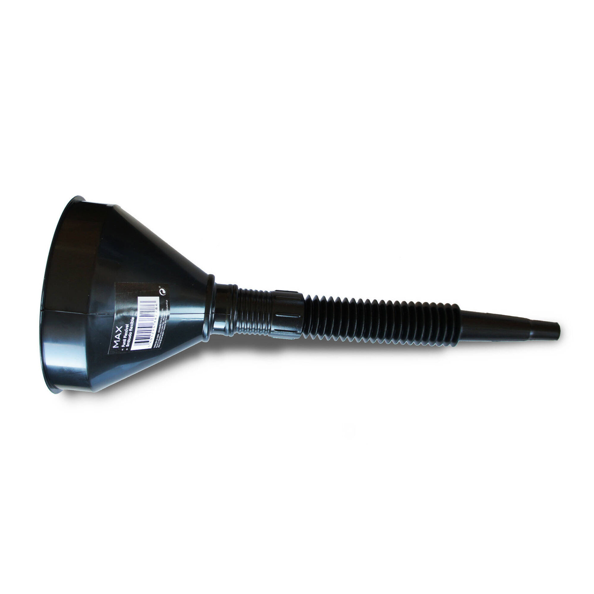 Funil com Tubo Flexivel Preto