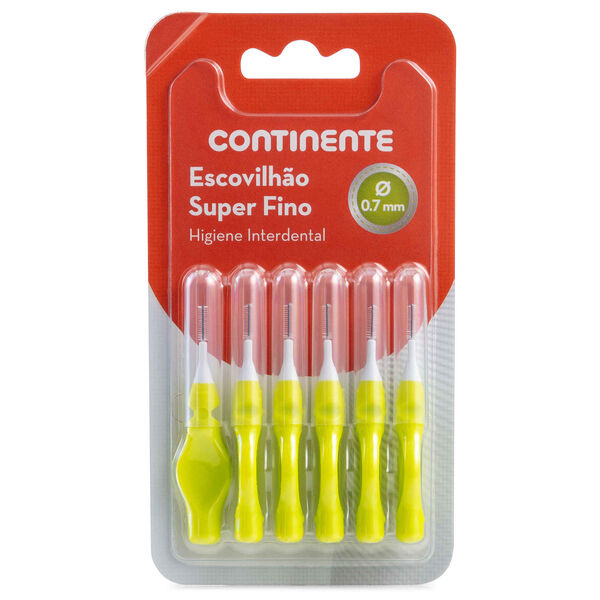 Escovilhão Interdental Super Fino 0,7 mm Continente