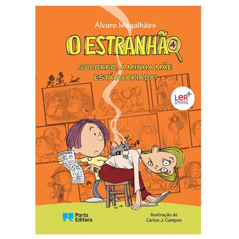 O Estranhão N.º 4 - Socorro, a Minha Mãe Está Avariada! de Álvaro Magalhães
