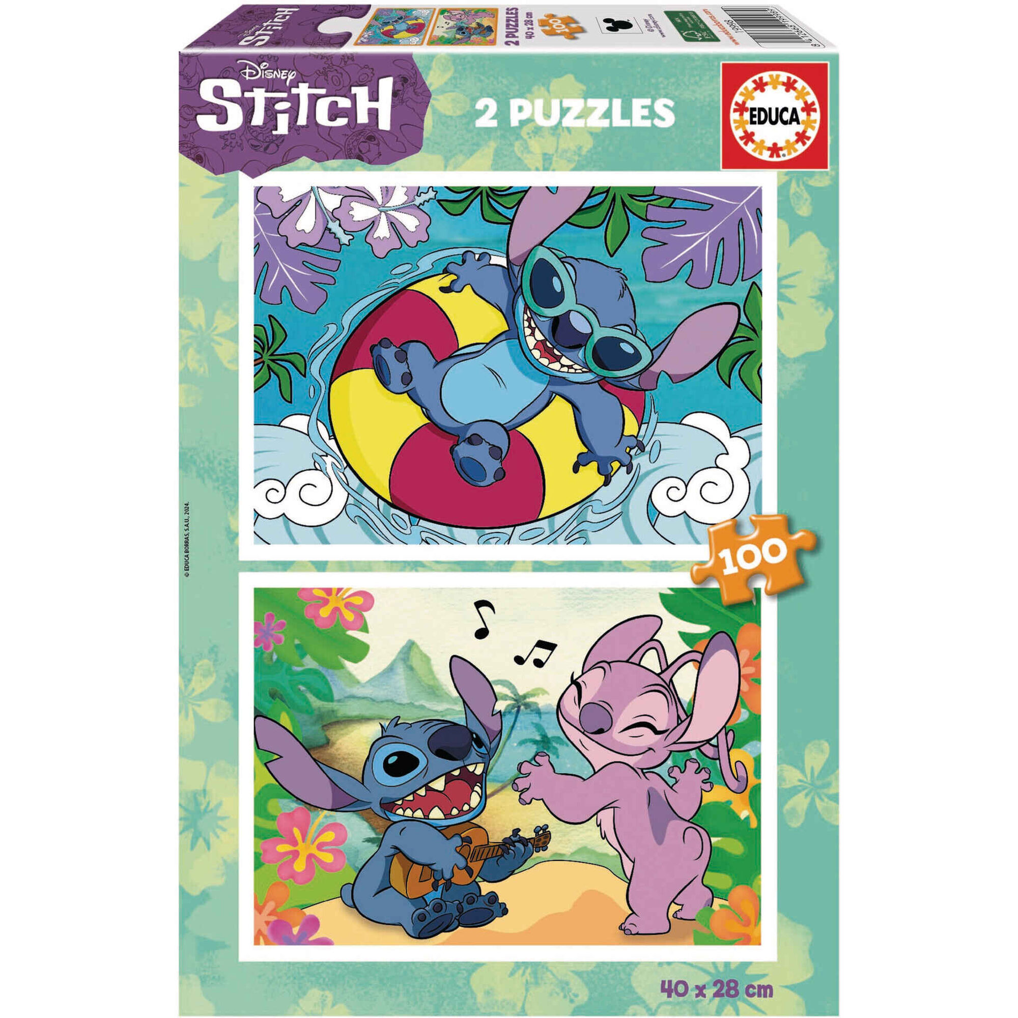 Educa - Puzzle Stitch 2x100 Pe&ccedil;as