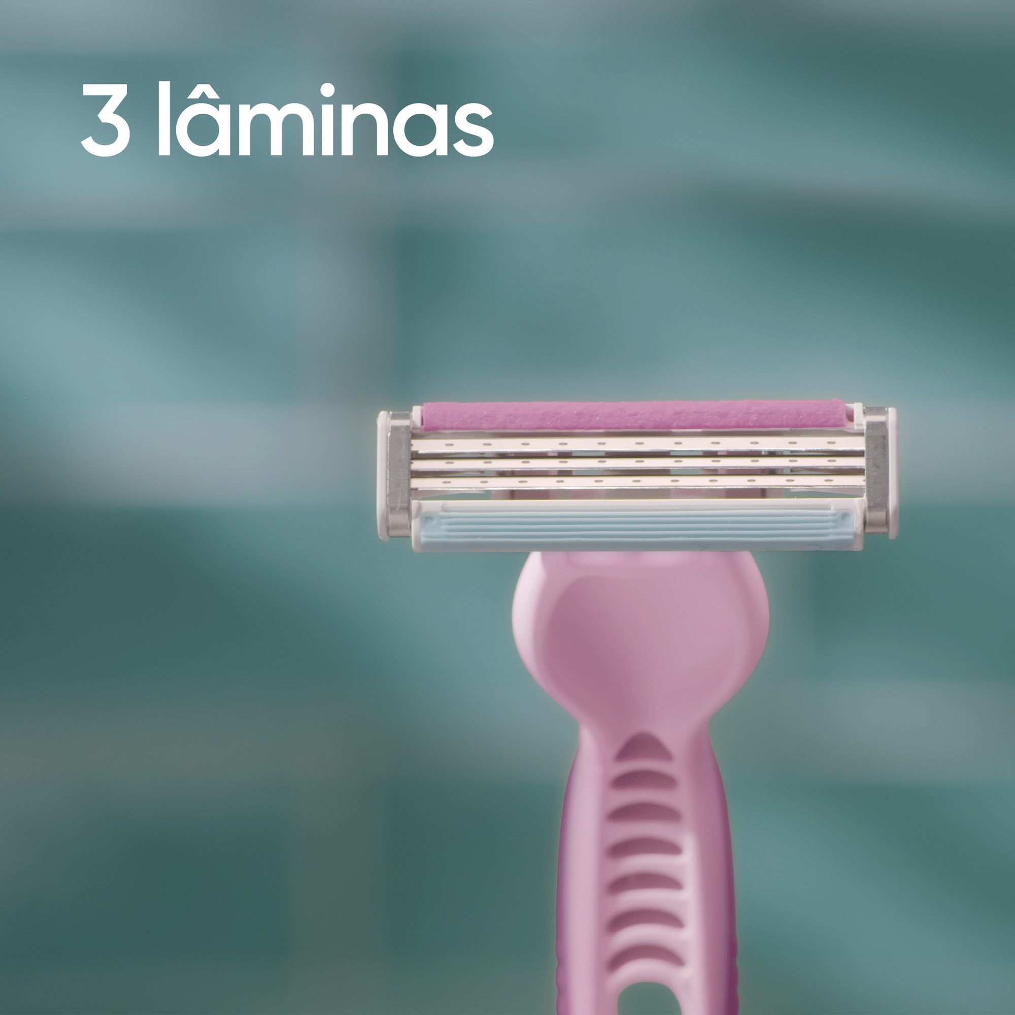 L&acirc;minas Descart&aacute;veis Comfort Colours 3 Gillette Venus