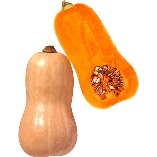 Metade Abóbora Manteiga (Butternut) Continente