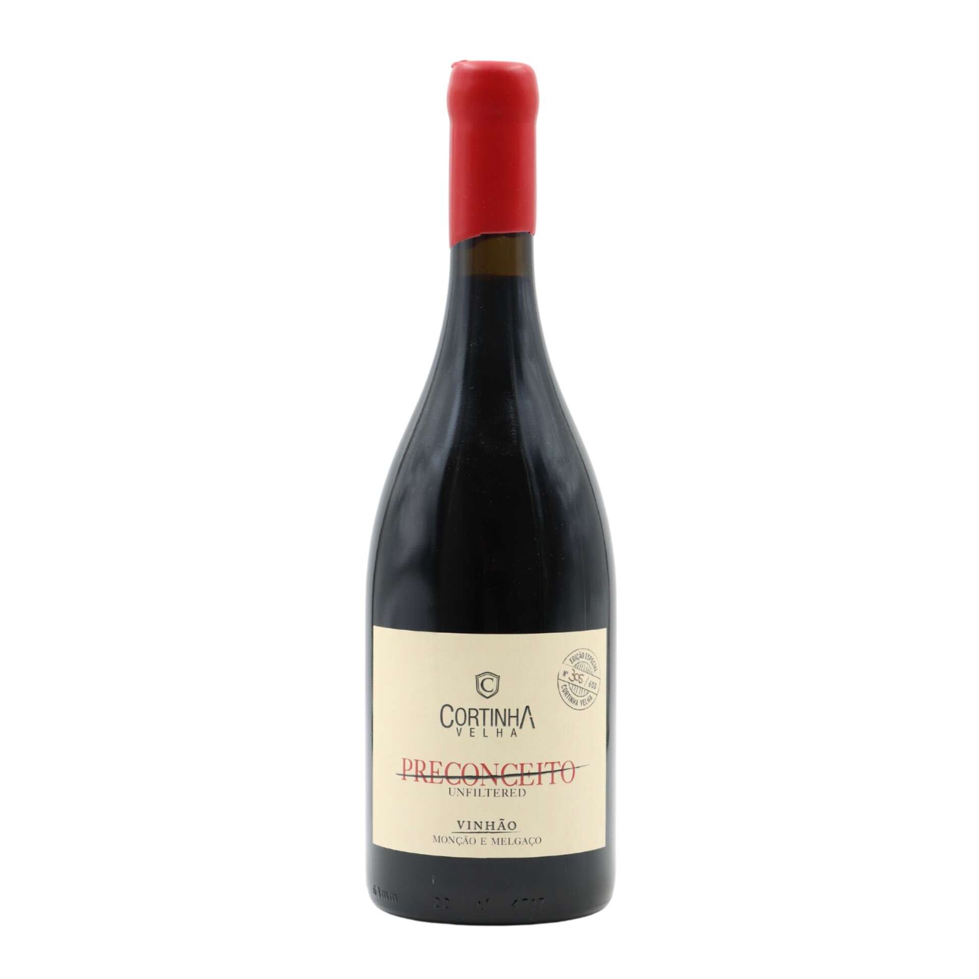 Cortinha Velha Preconceito Vinho Verde Tinto