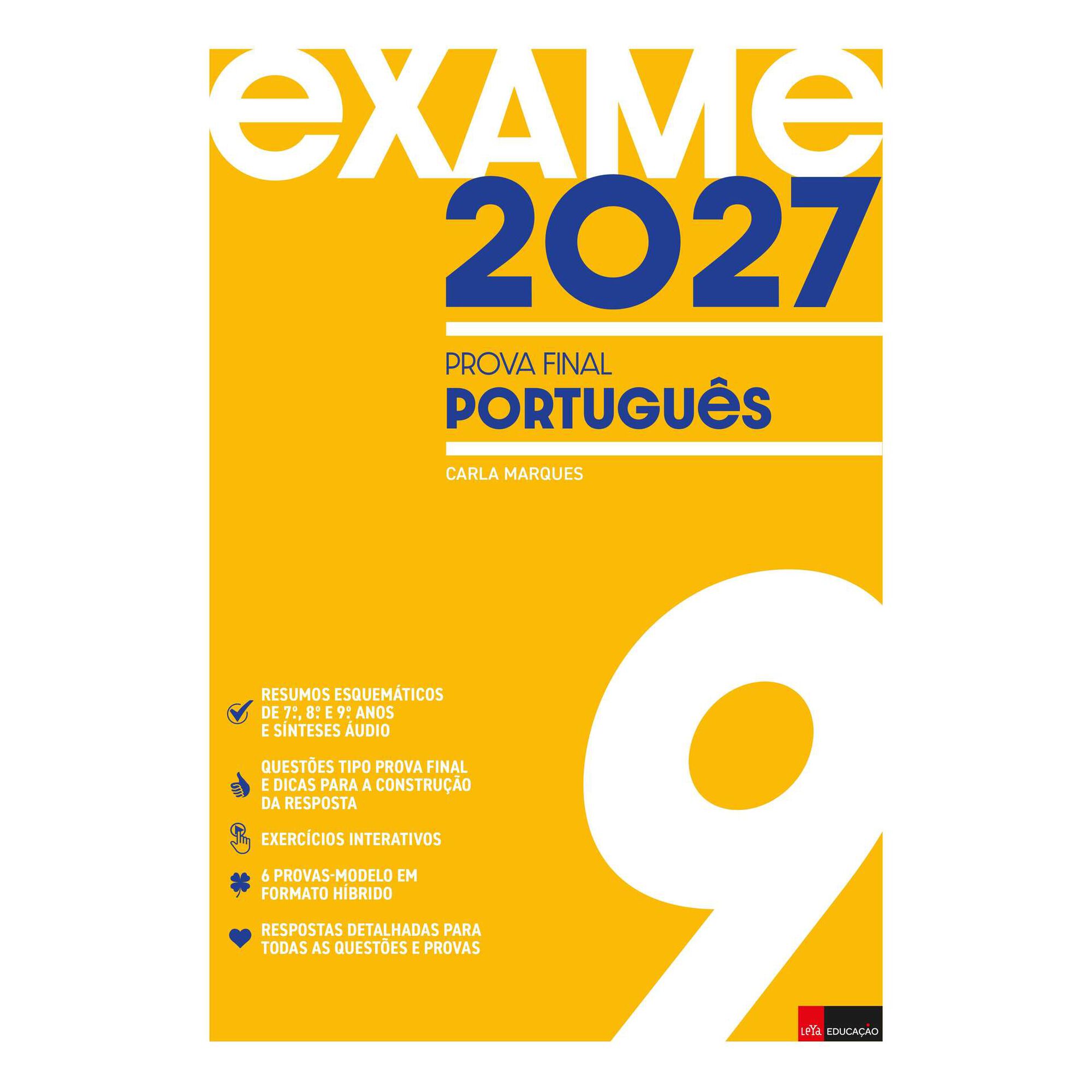 Exame 2027 - Portugu&ecirc;s 9.&ordm; Ano de Carla Marques