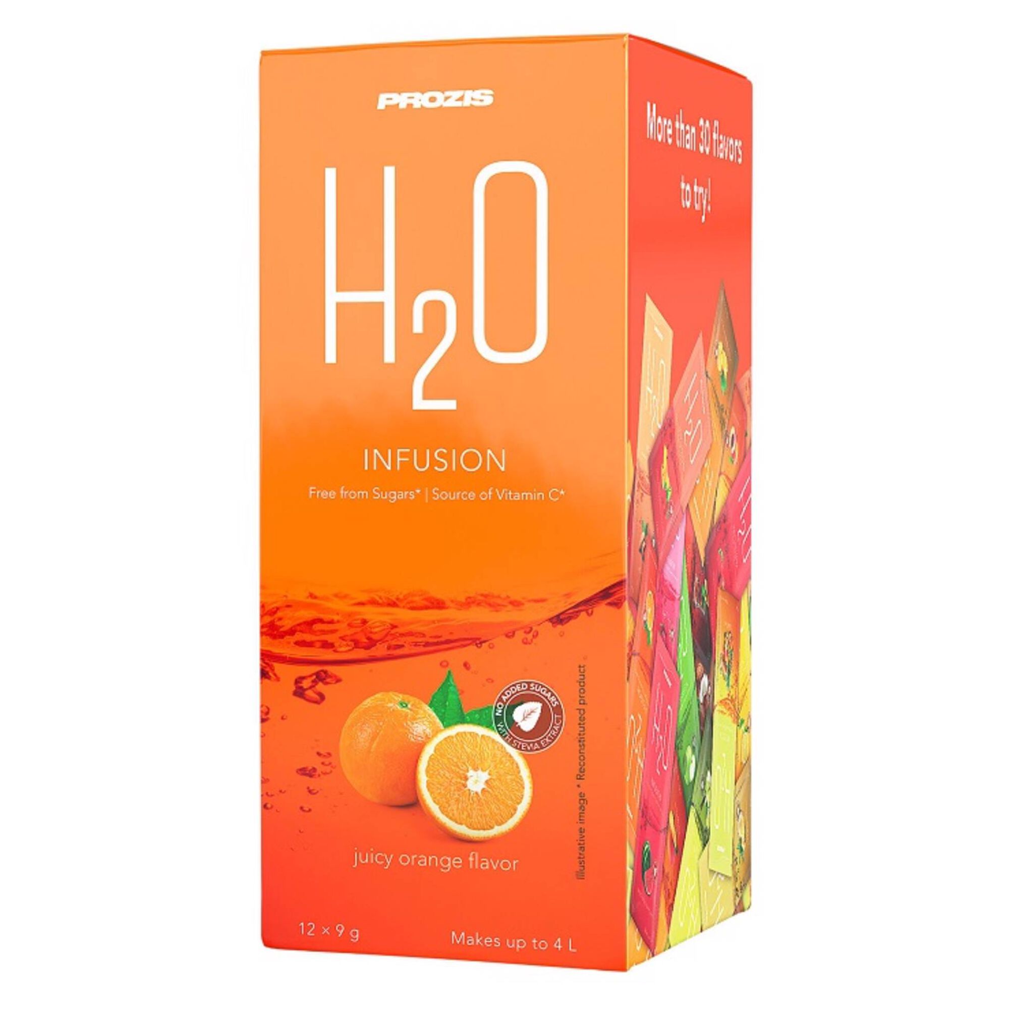 Caixa Infusão H2O Laranja Caixa Infusão H2O Laranja