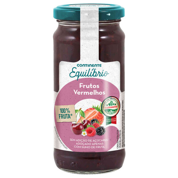 Doce Frutos Vermelhos Continente Equilíbrio