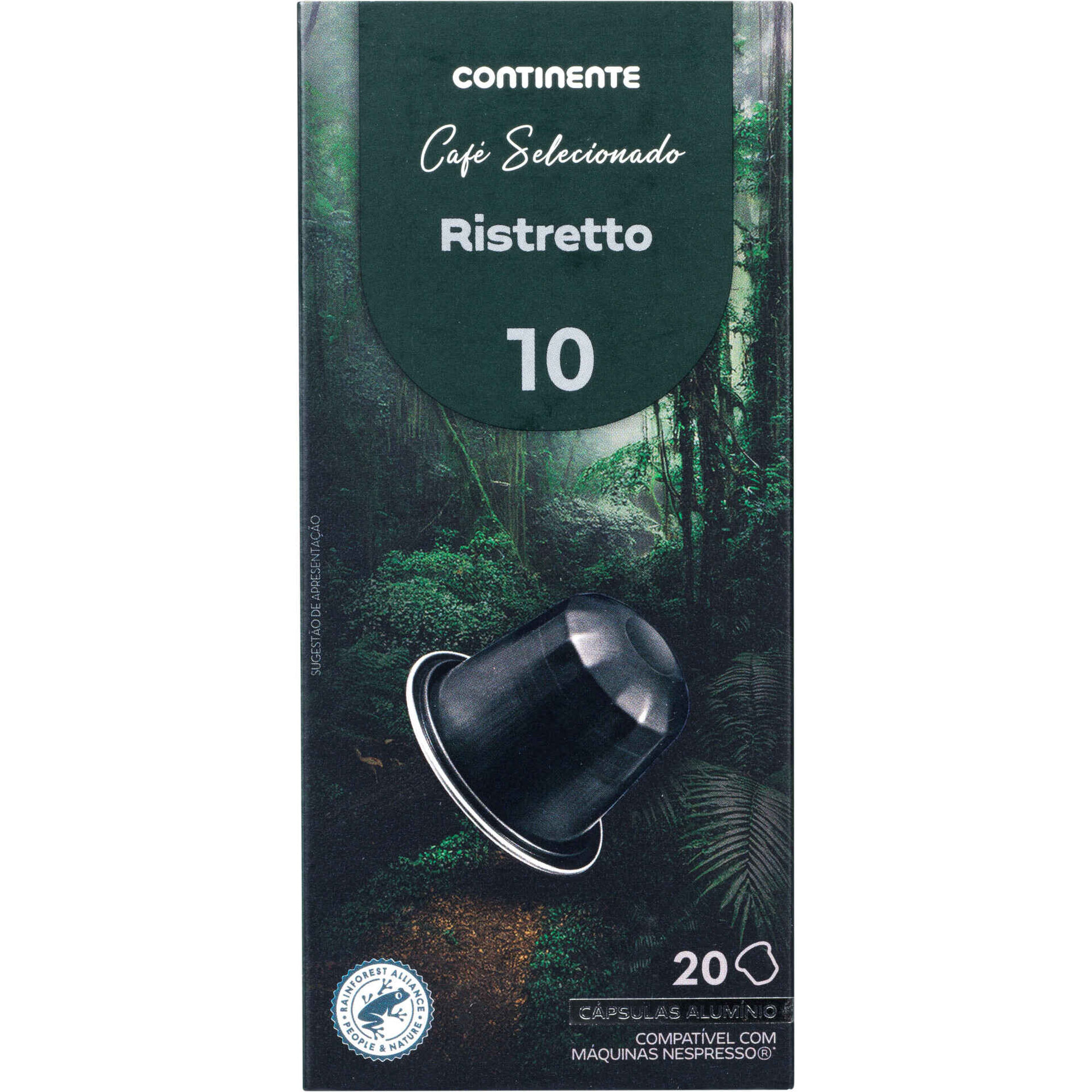 C&aacute;psulas de Caf&eacute; Ristretto Int 10 Continente