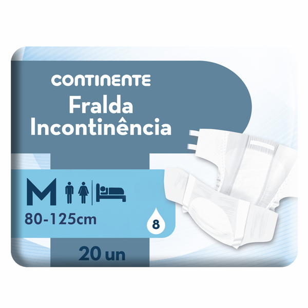 Fraldas Incontinência M Continente
