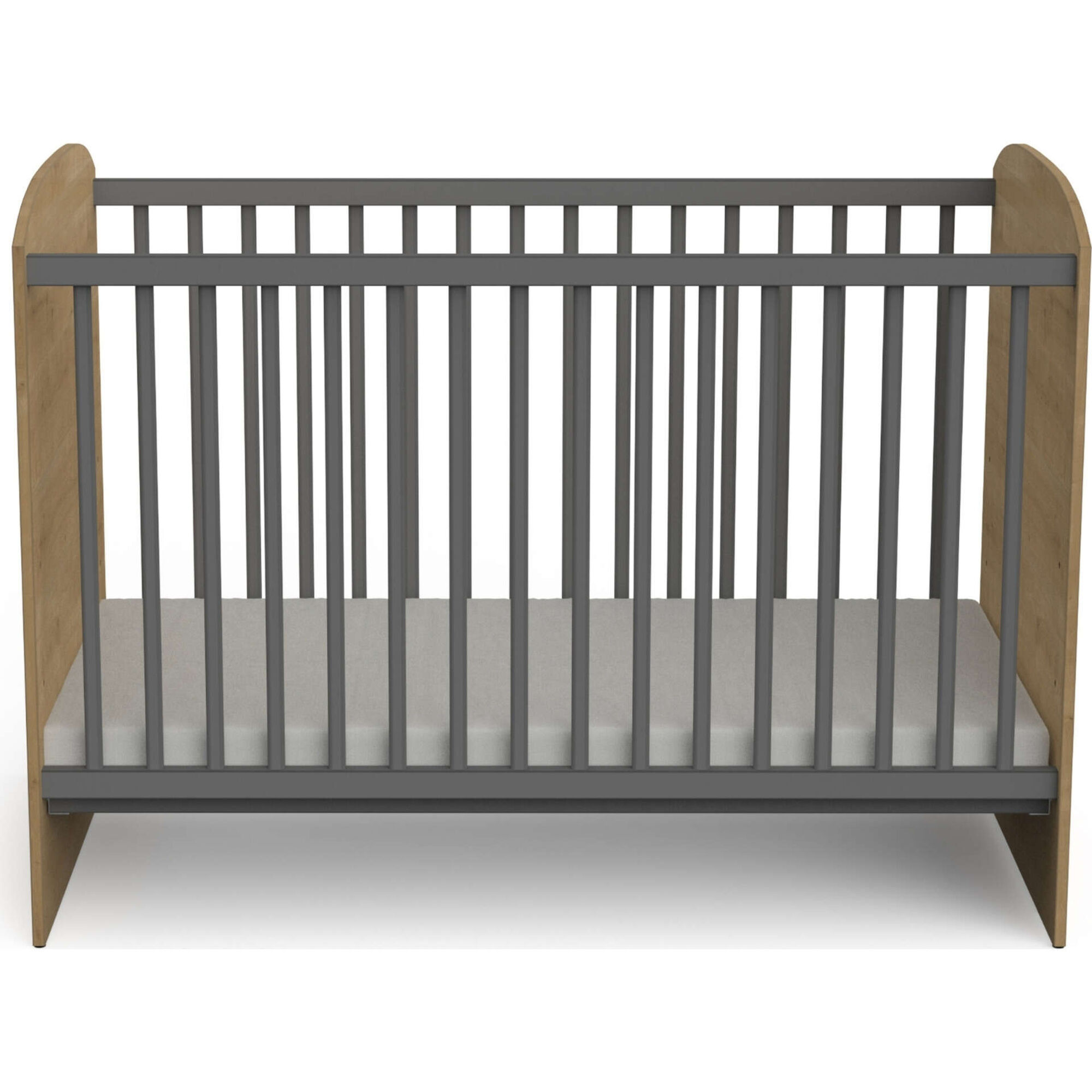 Cama de Grades Cinza Gabin Cama de Grades Cinza Gabin