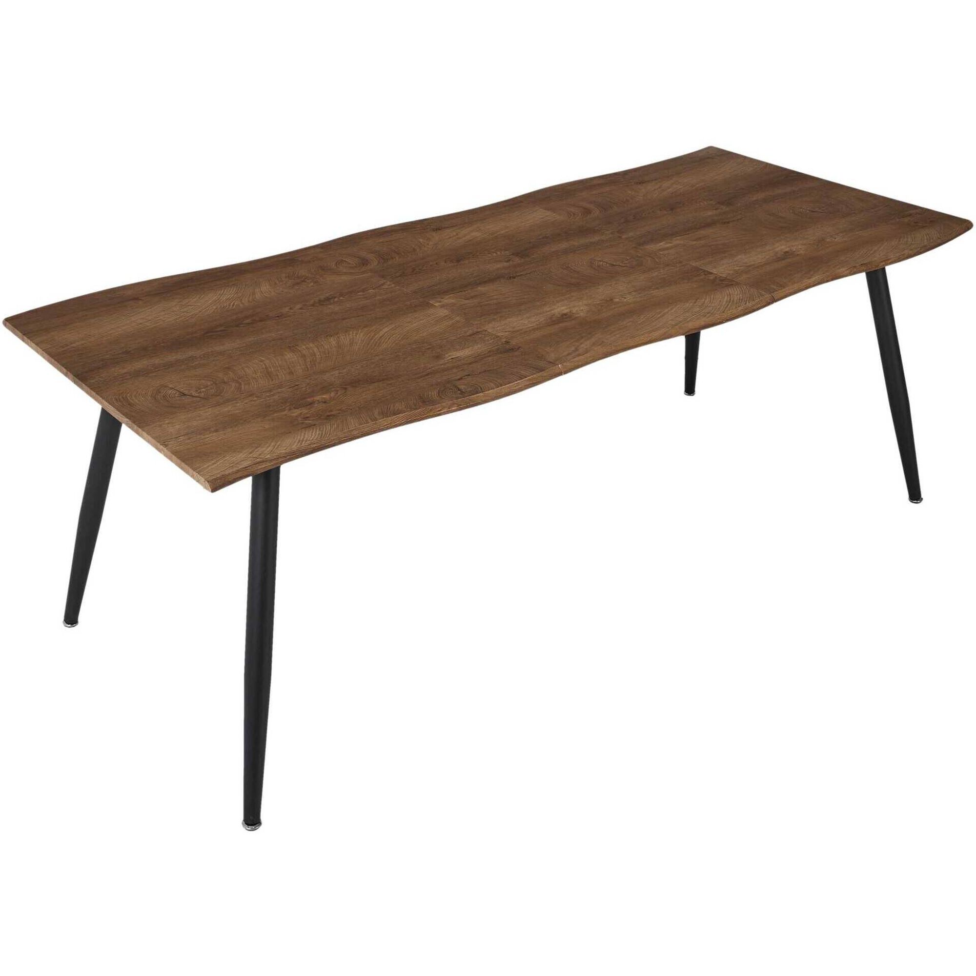 Mesa de Refei&ccedil;&atilde;o Extens&iacute;vel Forest Escura