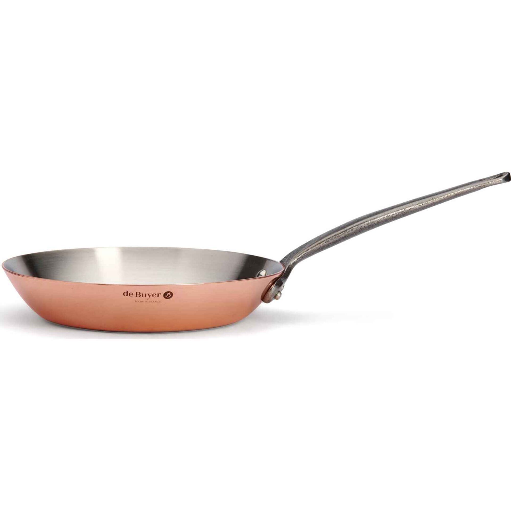 Frigideira Cobre e Inox 24 cm Inocuivre deBuyer
