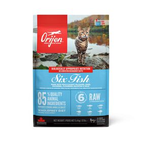 Ra&ccedil;&atilde;o para Gato Adulto Six Fish Orijen