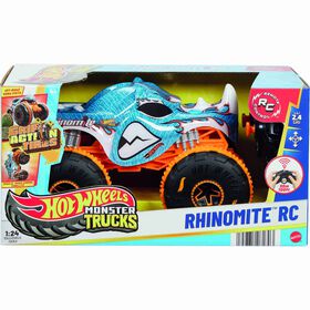 Hot Wheels Monster Truck - Escala 1:24 Rhinomite Hot Wheels Monster Truck - Escala 1:24 Rhinomite