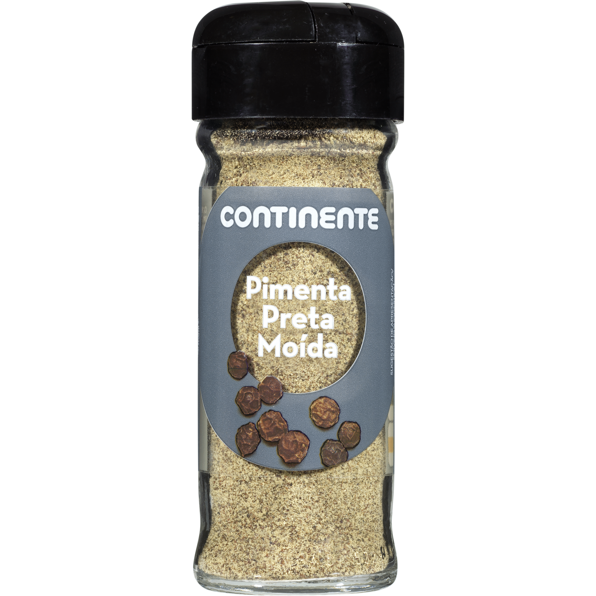 Pimenta Preta Moída em Frasco