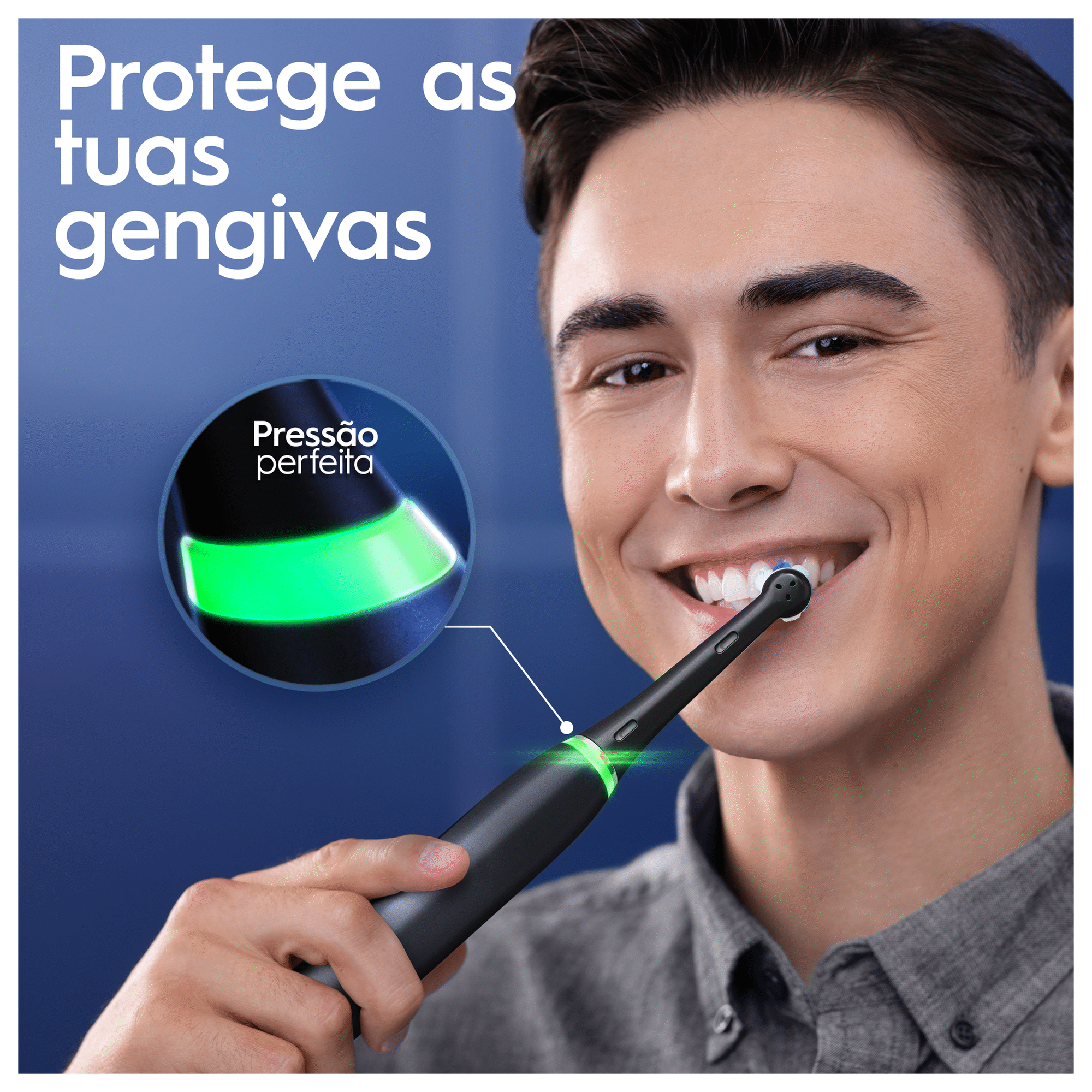 Escova de Dentes El&eacute;trica iO6 Preta Oral-B