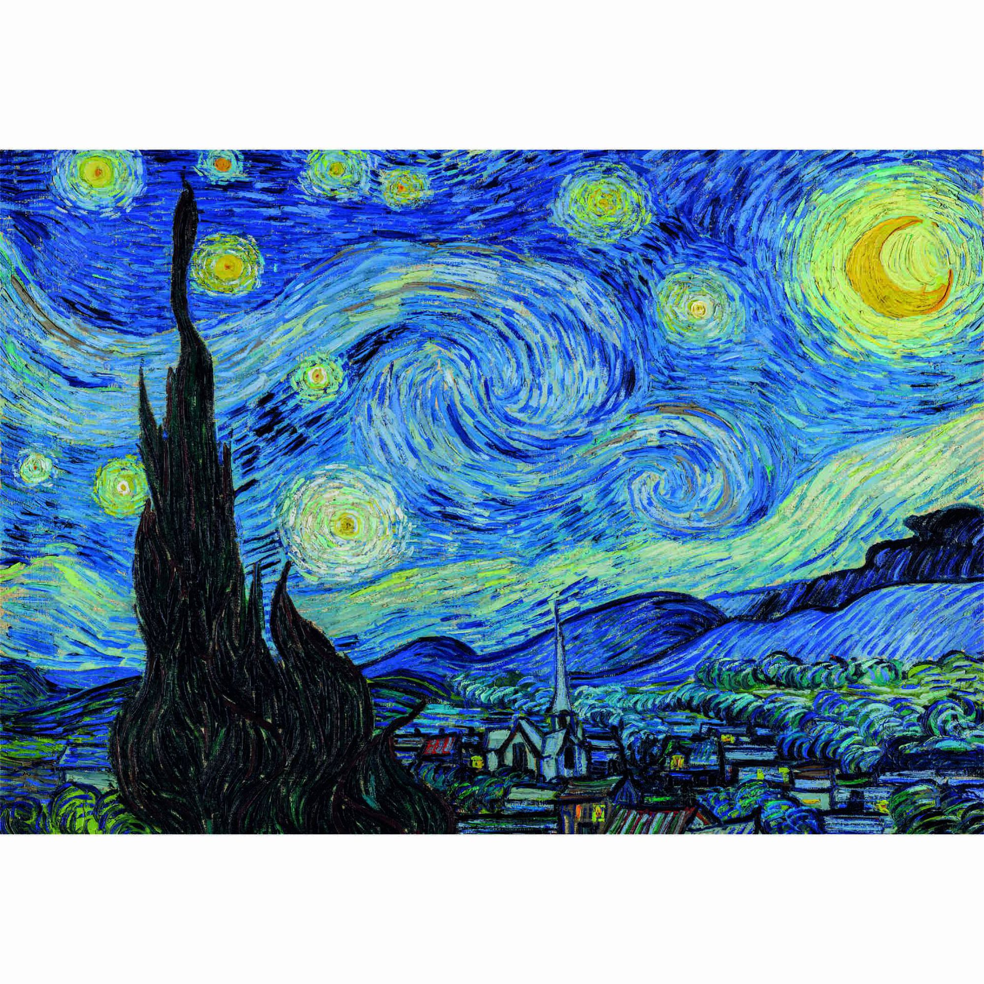 Clementoni - Puzzle Museum Van Gogh The Starry Night 1000 Pe&ccedil;as