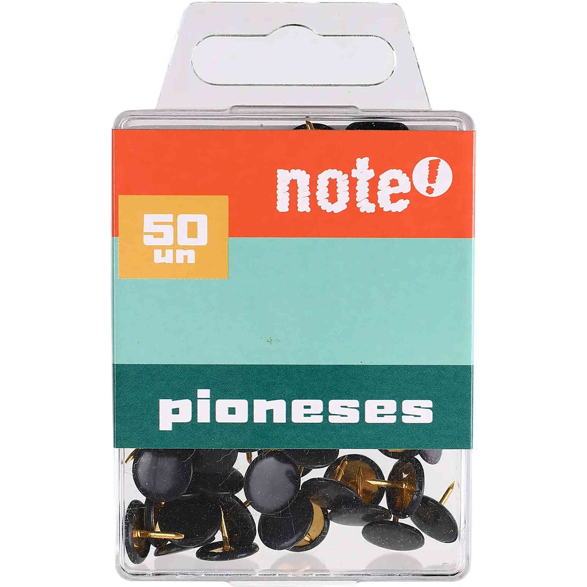 Conjunto 50 Pioneses Pretos Note!