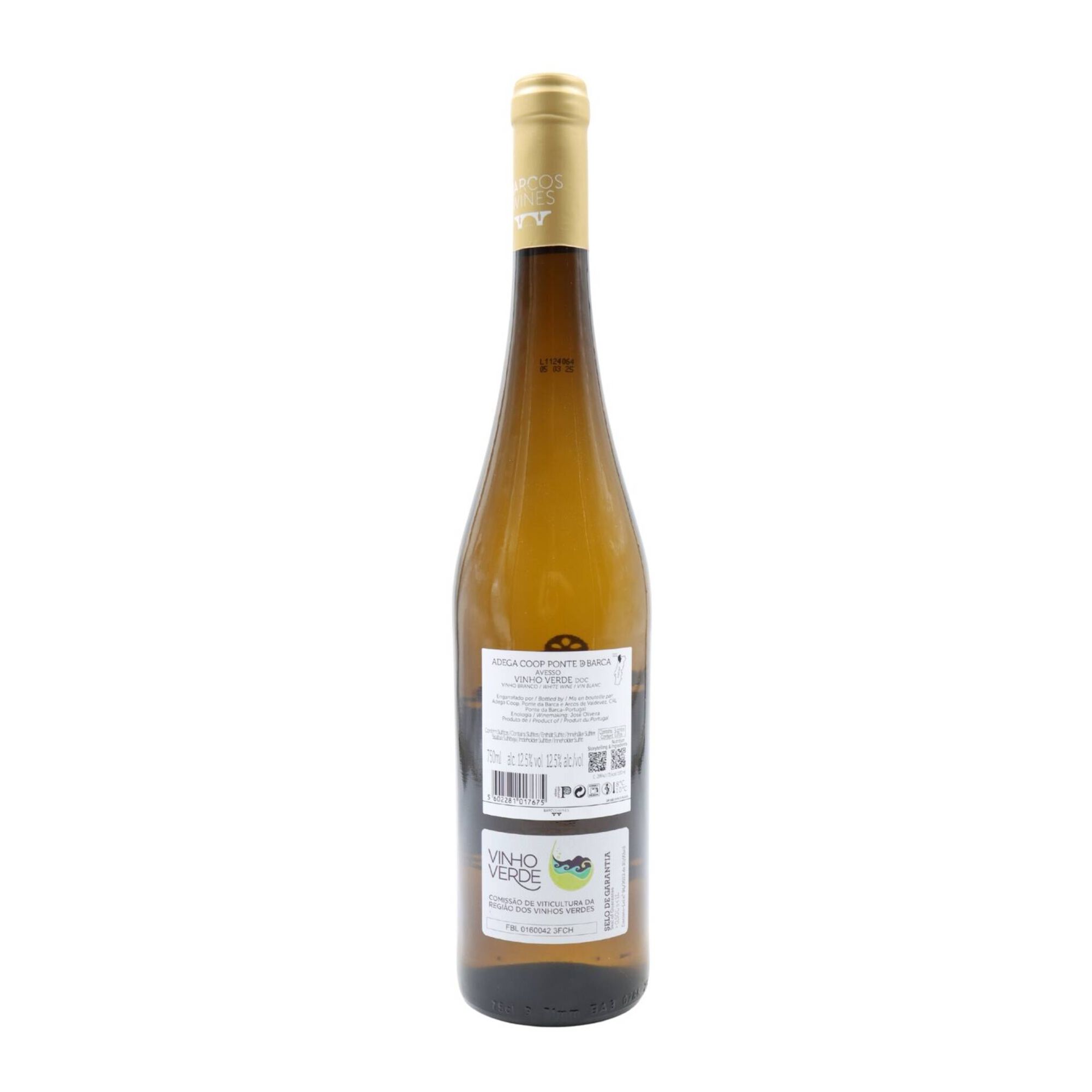 Adega Ponte da Barca Avesso Vinho Verde Branco