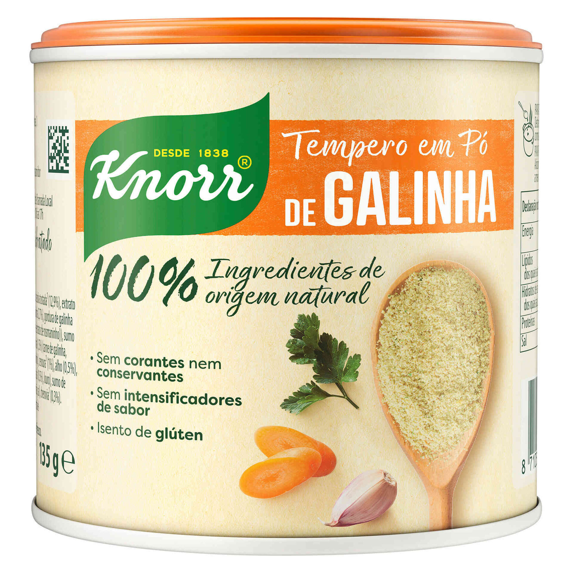 Tempero em Pó de Galinha sem Glúten