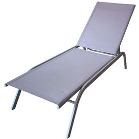 Espreguiçadeira Cinza