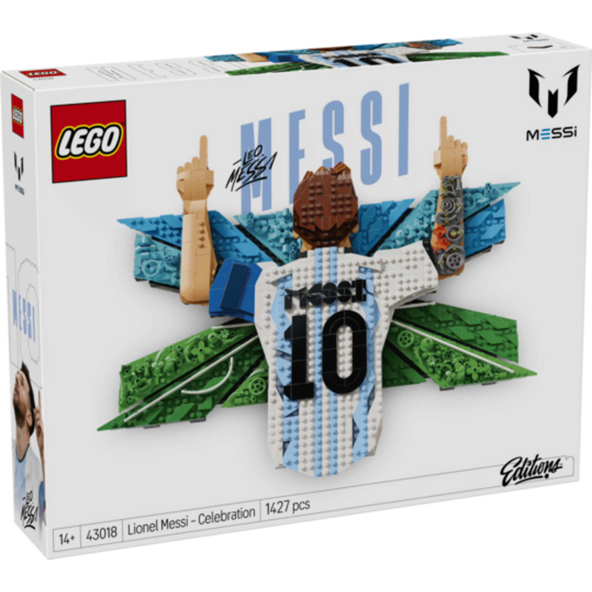 LEGO - Lionel Messi &ndash; Celebra&ccedil;&atilde;o - 43018