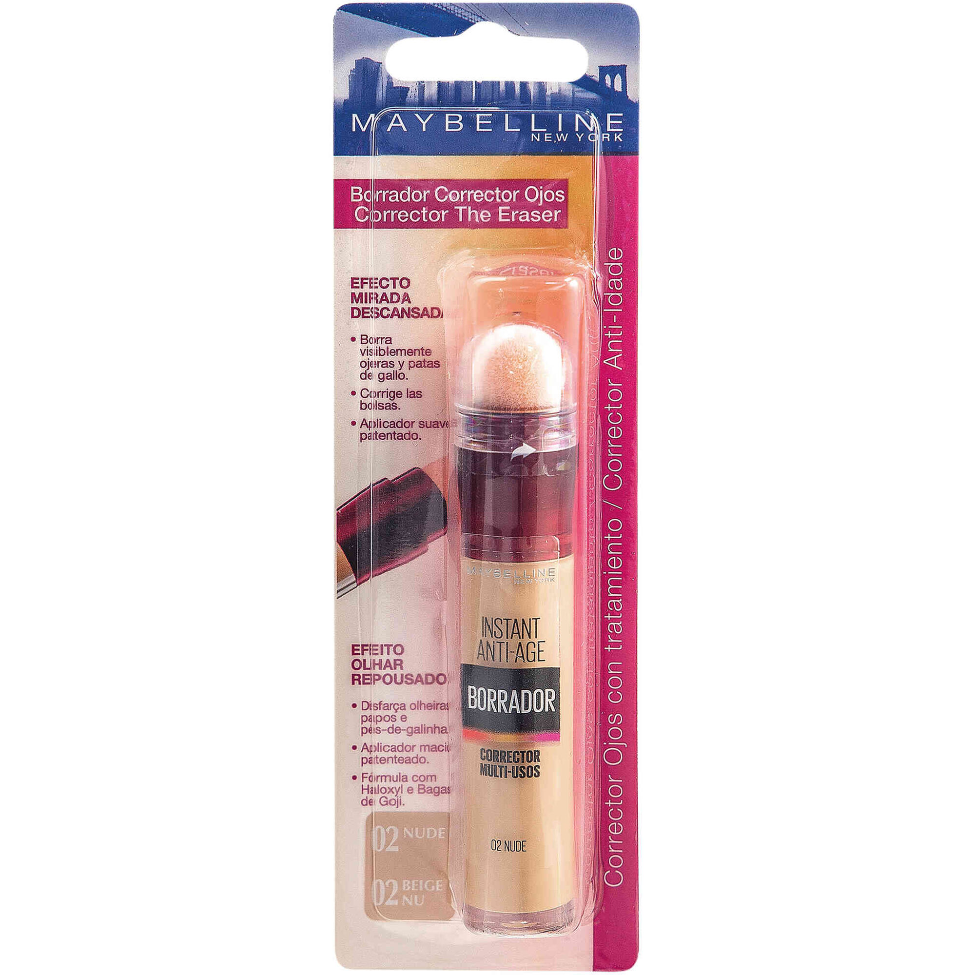 Corretor Instant Eraser Anti-Idade Nude 02 Corretor Instant Eraser Anti-Idade Nude 02