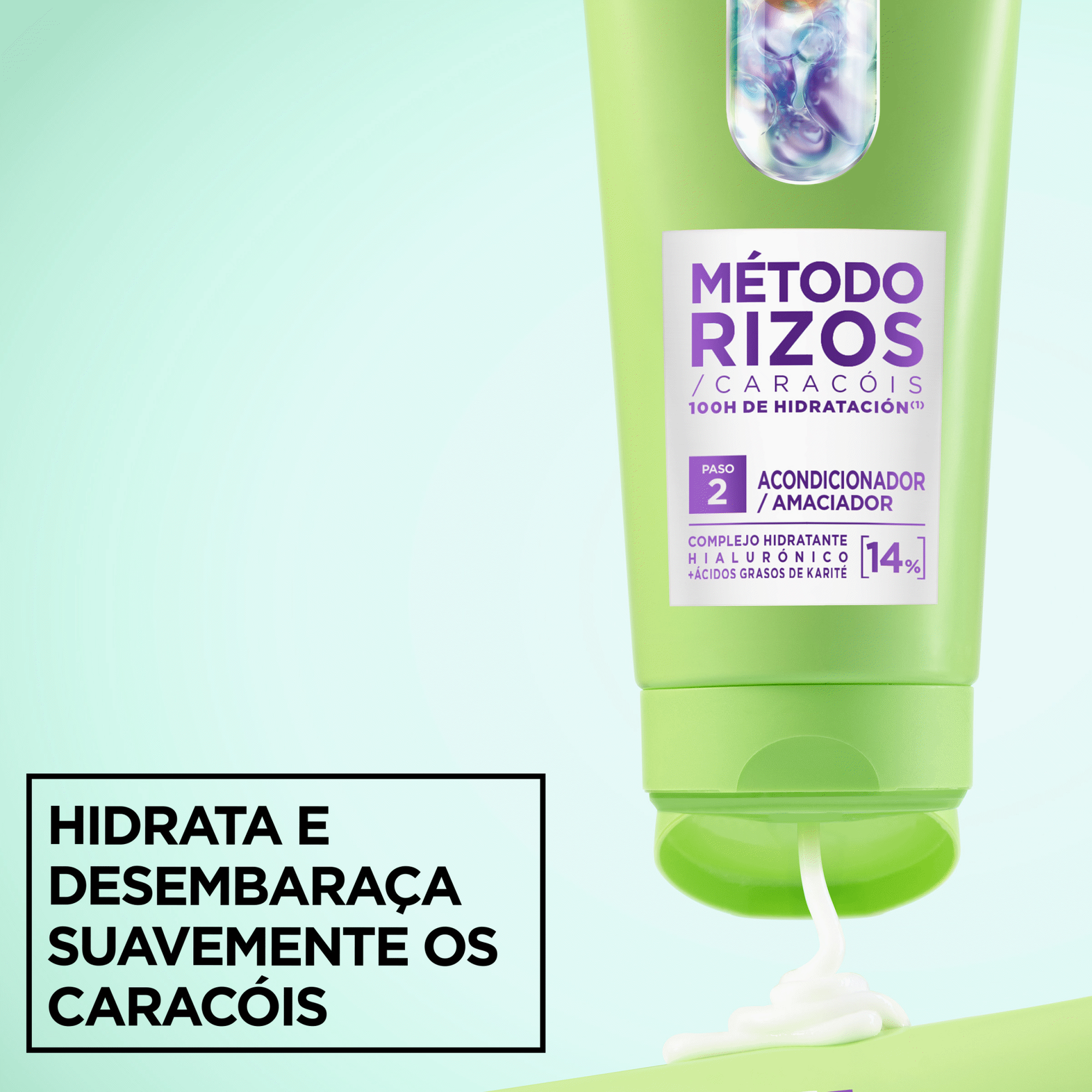 M&aacute;scara Cabelo M&eacute;todo Carac&oacute;is Garnier Fructis