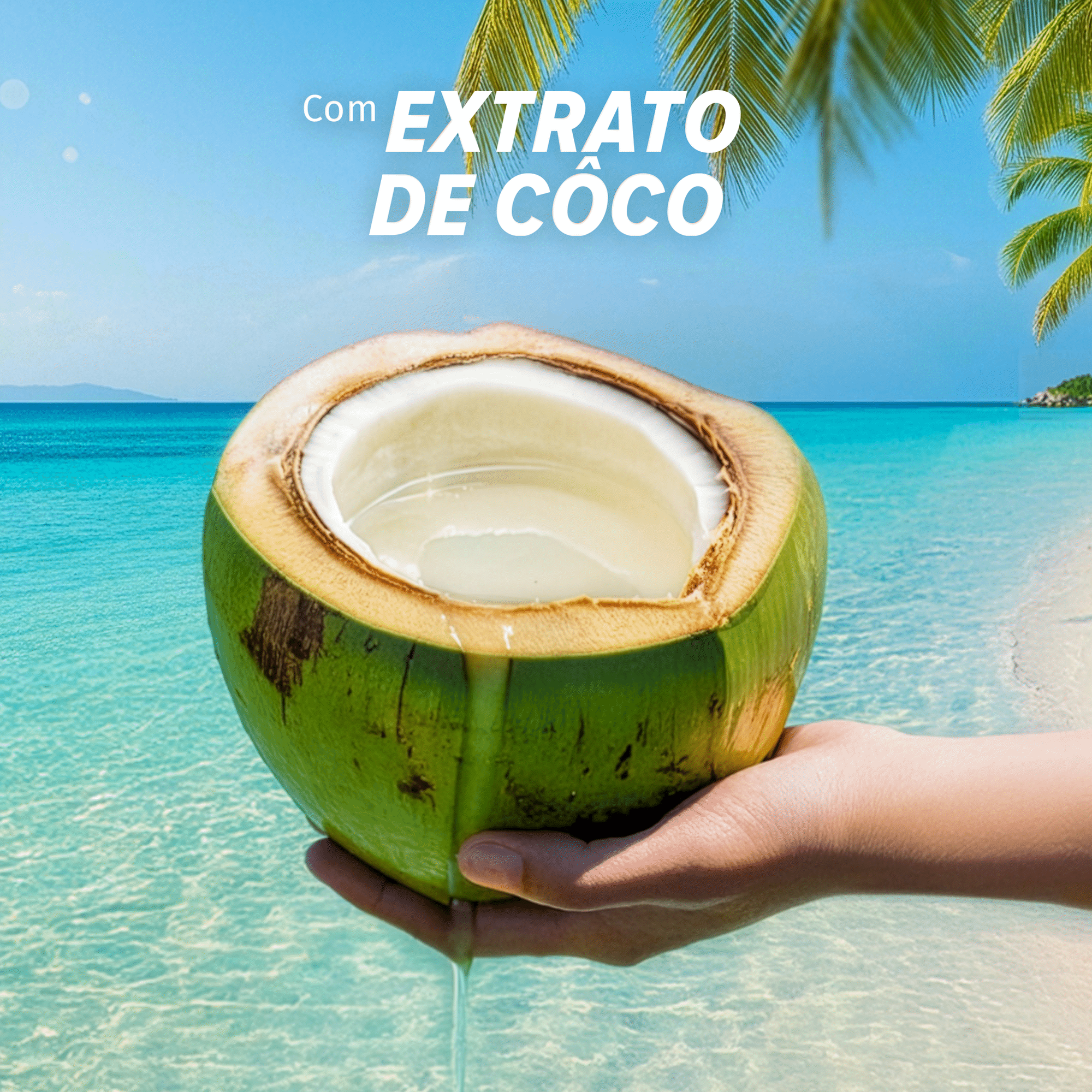 Champ&ocirc; Hidrata&ccedil;&atilde;o Leve Fiji Coco Herbal Essences