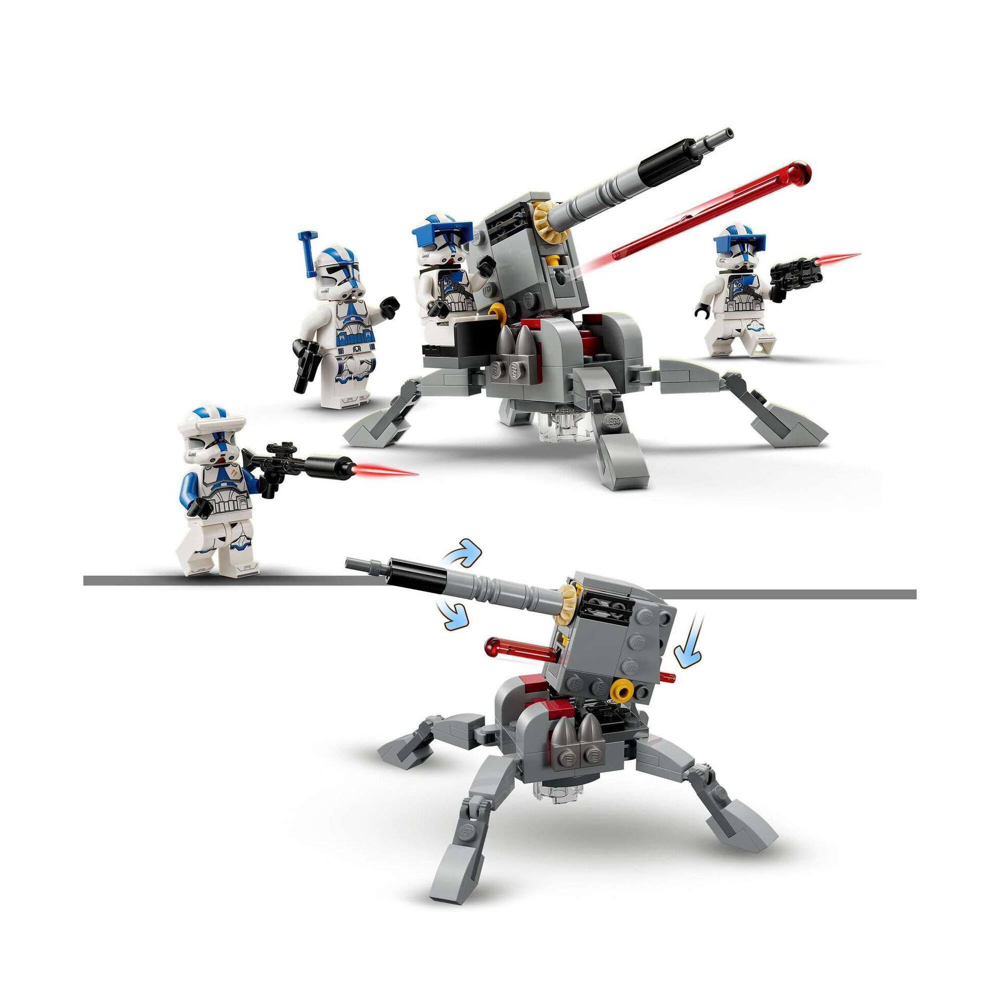 Pack de Combate Clone Troopers da 501ª - 75345