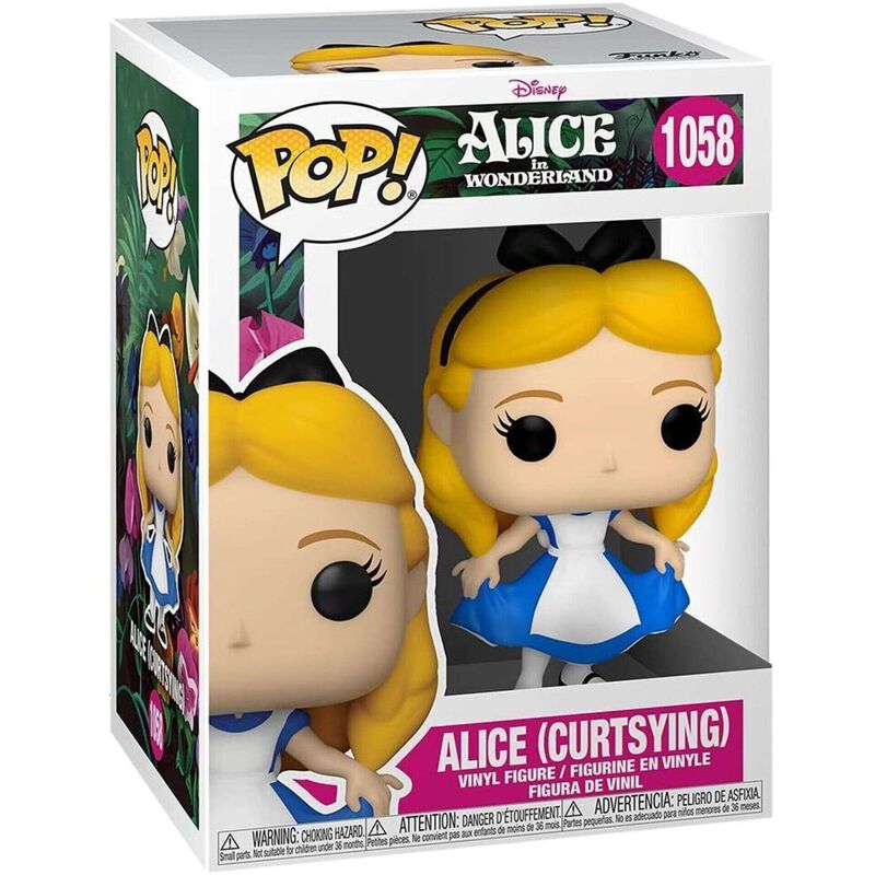 Funko - Figura Disney Alice 70th – Alice Curtsying