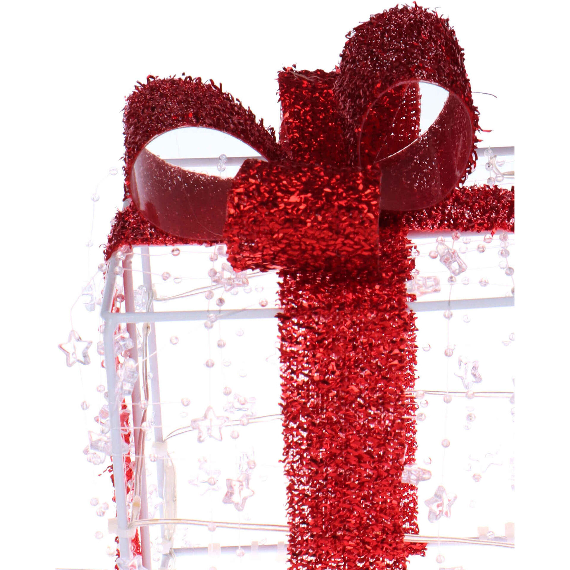 Presente Decorativo 16cm com Luz Kasa