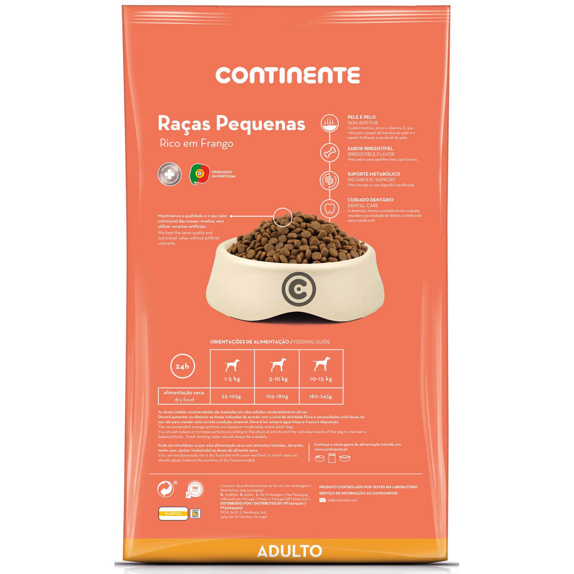 Ração para Cão Adulto Raças Pequenas Frango Ração para Cão Adulto Raças Pequenas Frango