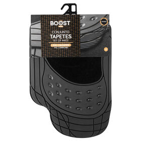 Tapetes Auto Universal Recort&aacute;vel PVC e Alcatifa Boost