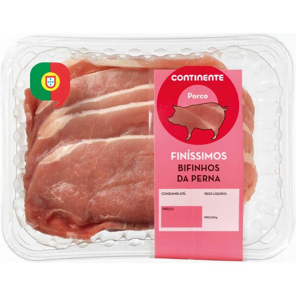 Bifinhos da Perna de Porco Finíssimos Continente