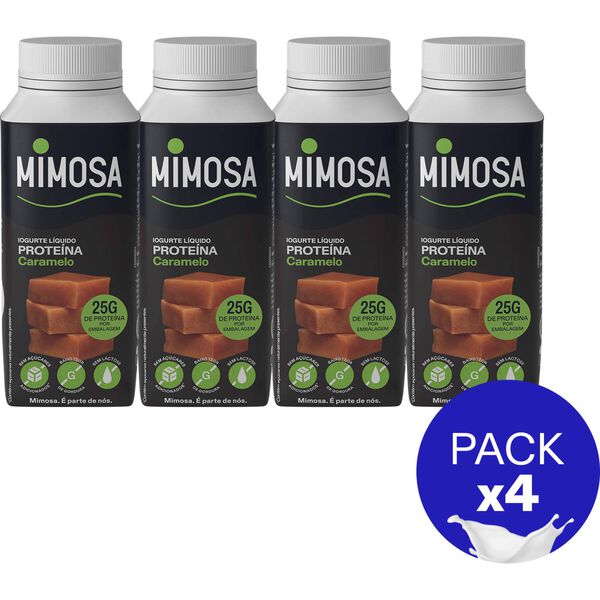 Iogurte Líquido Proteína Caramelo Mimosa