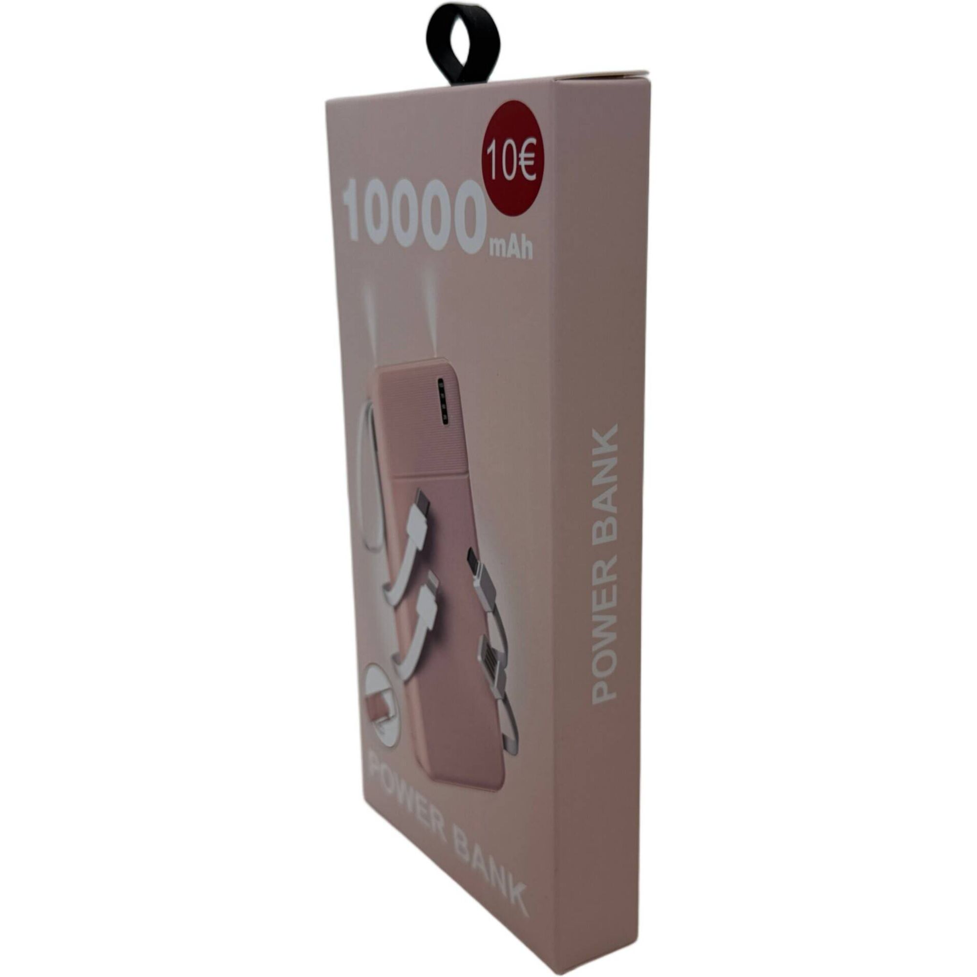 Powerbank 10000mAh Rosa Fusion Bazar&atilde;o