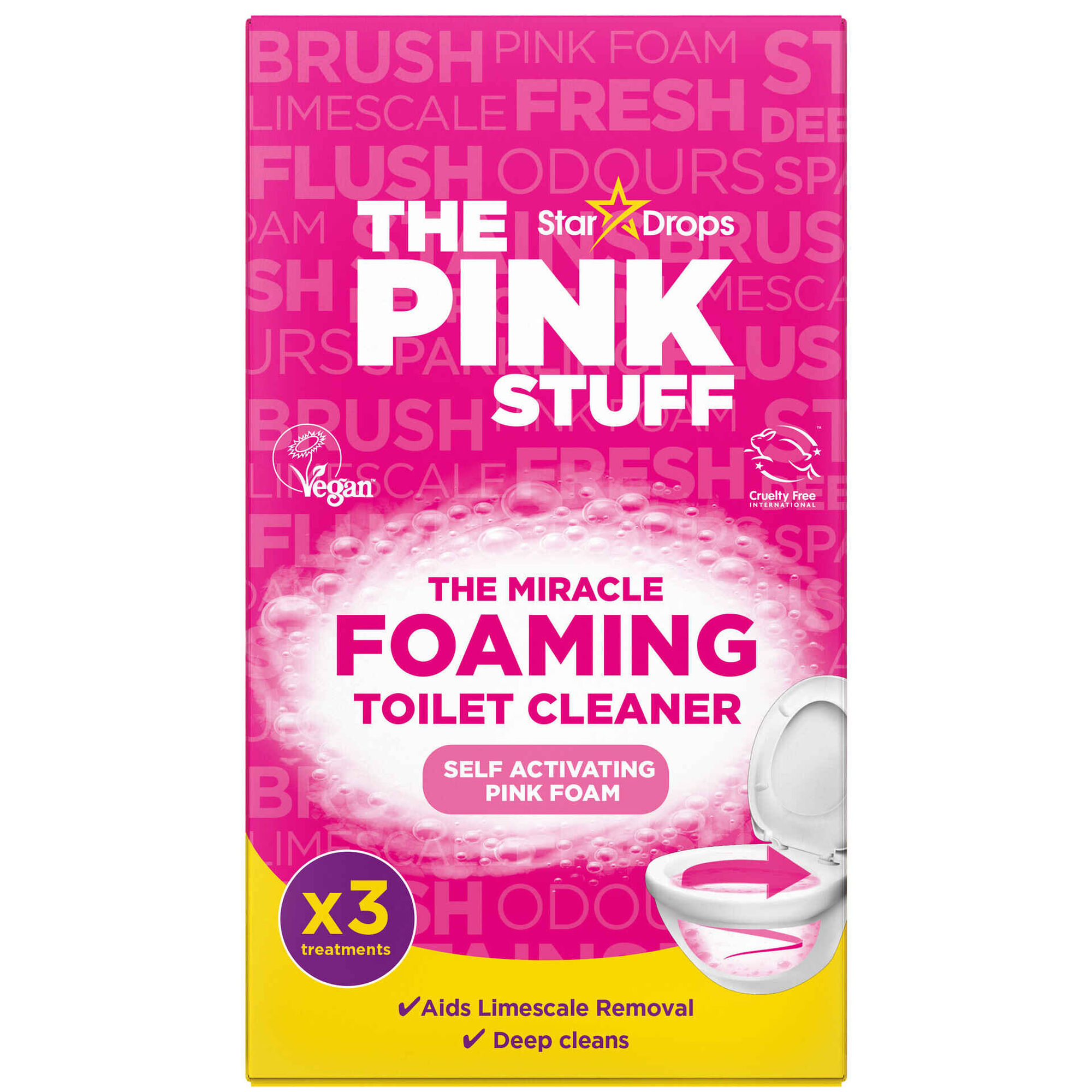 The Miracle Foaming Toilet Cleaner The Pink Stuff