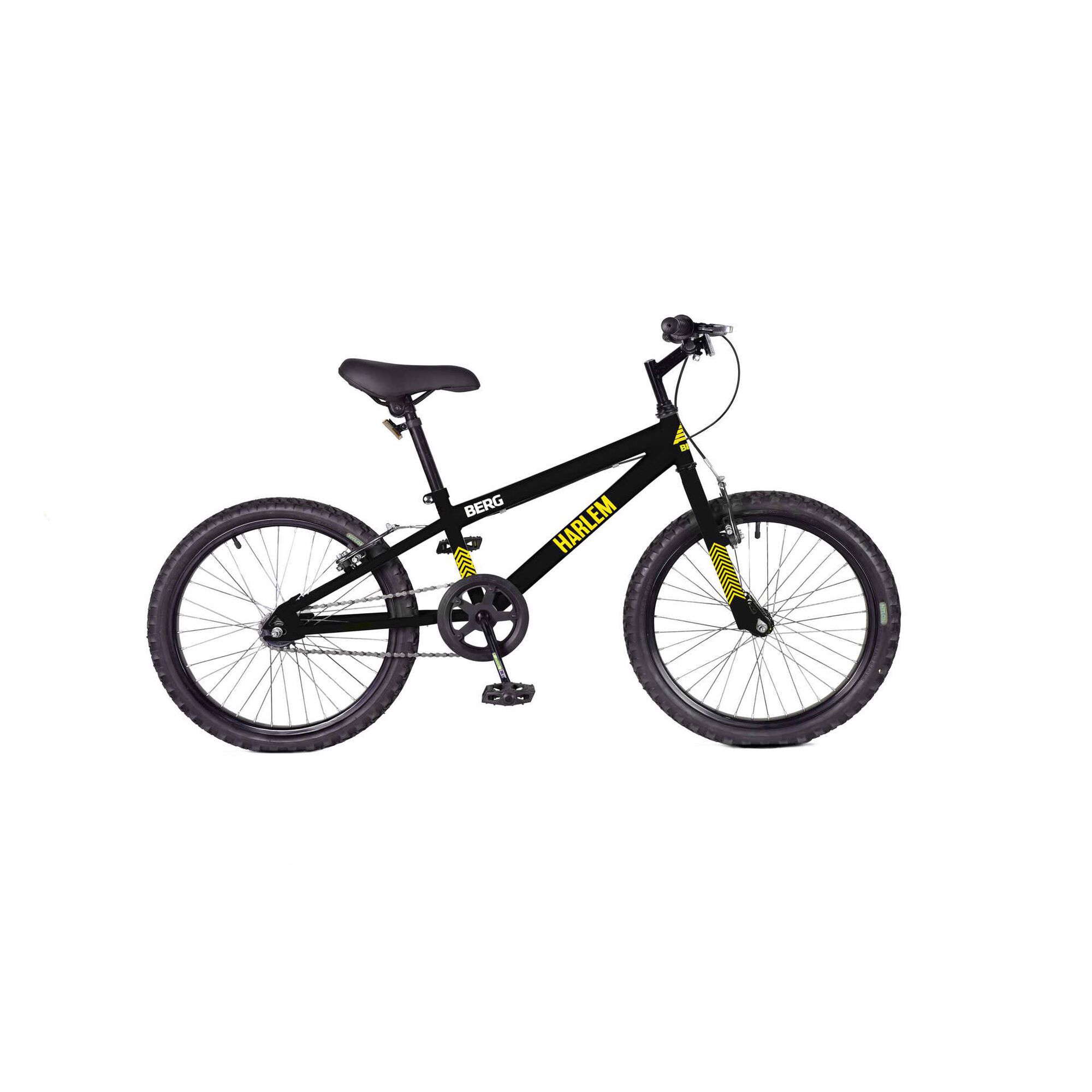 Bicicleta Júnior Roda 20" 7-9 Anos Preta