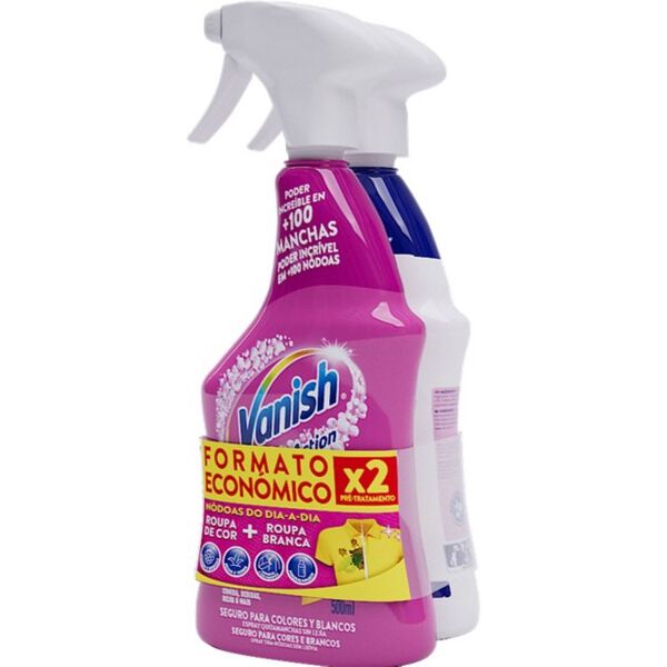 Tira Nódoas Spray Oxi Action Roupa Branca e Cores Vanish