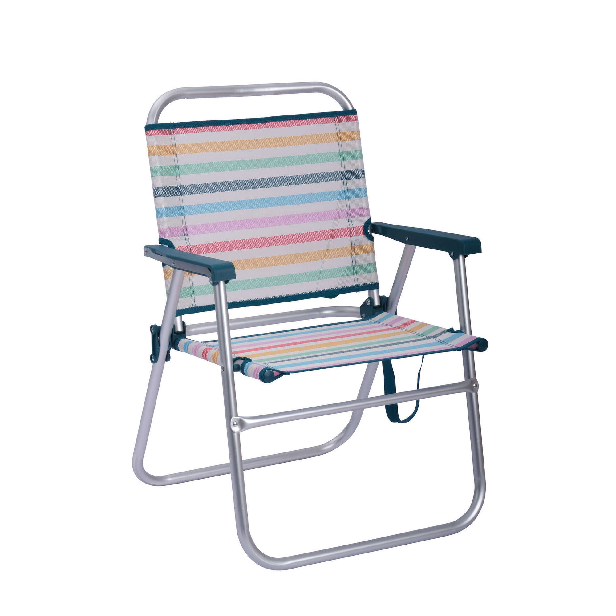 Cadeira de Praia Alumínio Pernas Altas Mar II
