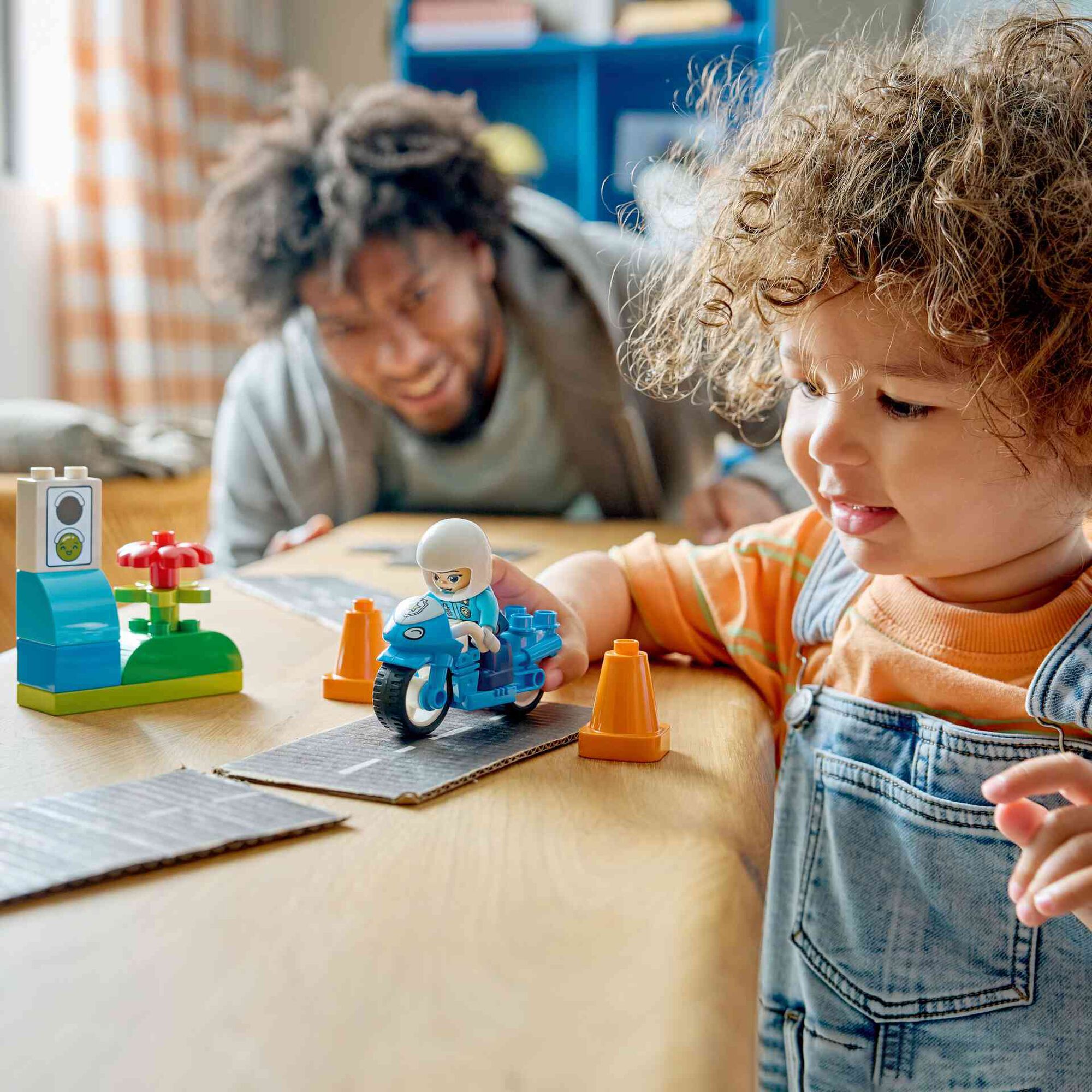 LEGO Duplo - Mota da Pol&iacute;cia Azul - 10471