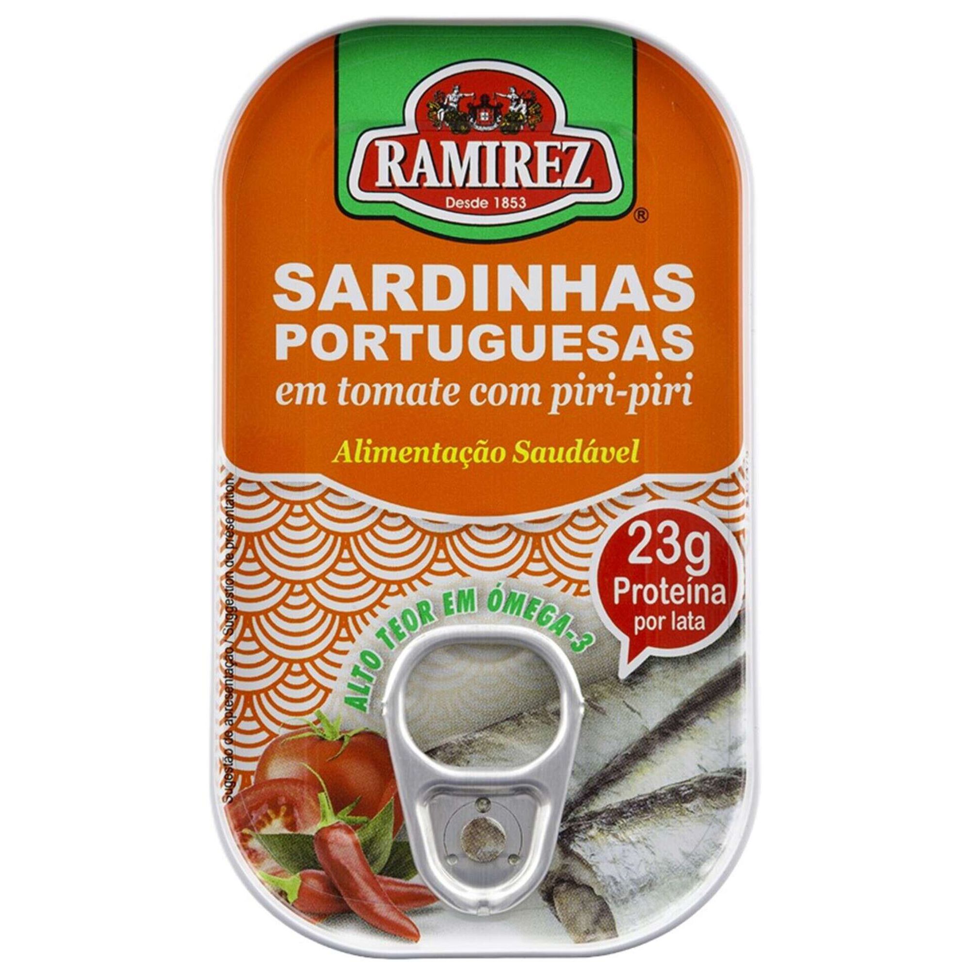Sardinha em Tomate Picante Ramirez