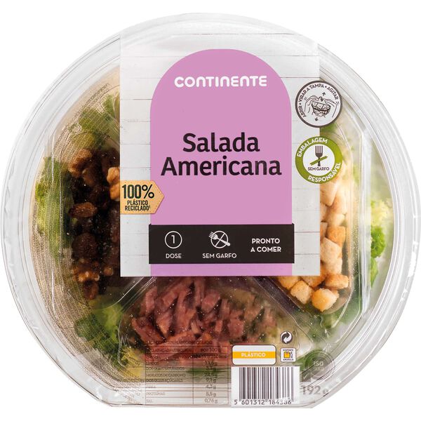 Salada Americana Continente