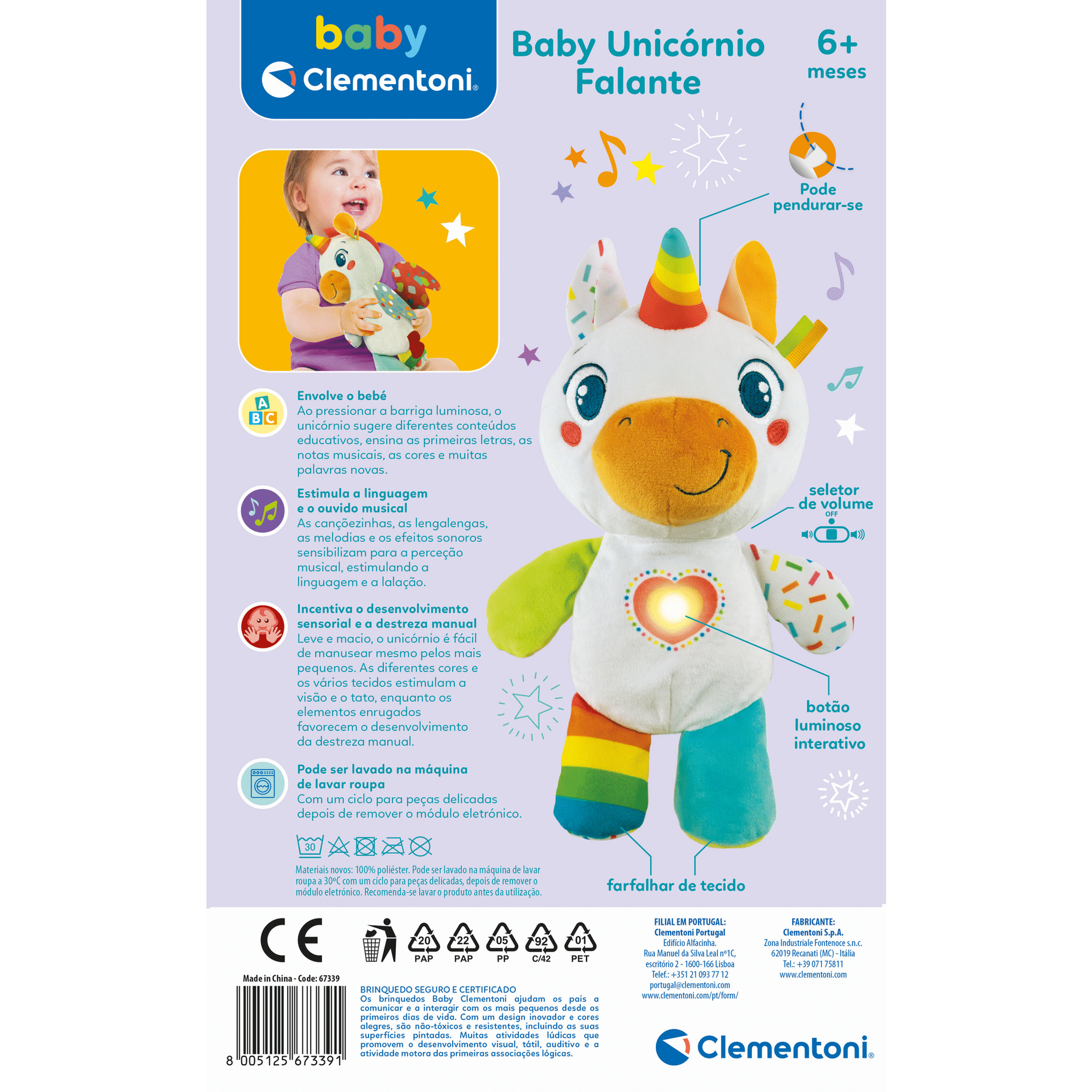 Baby Unicórnio Falante Baby Unicórnio Falante