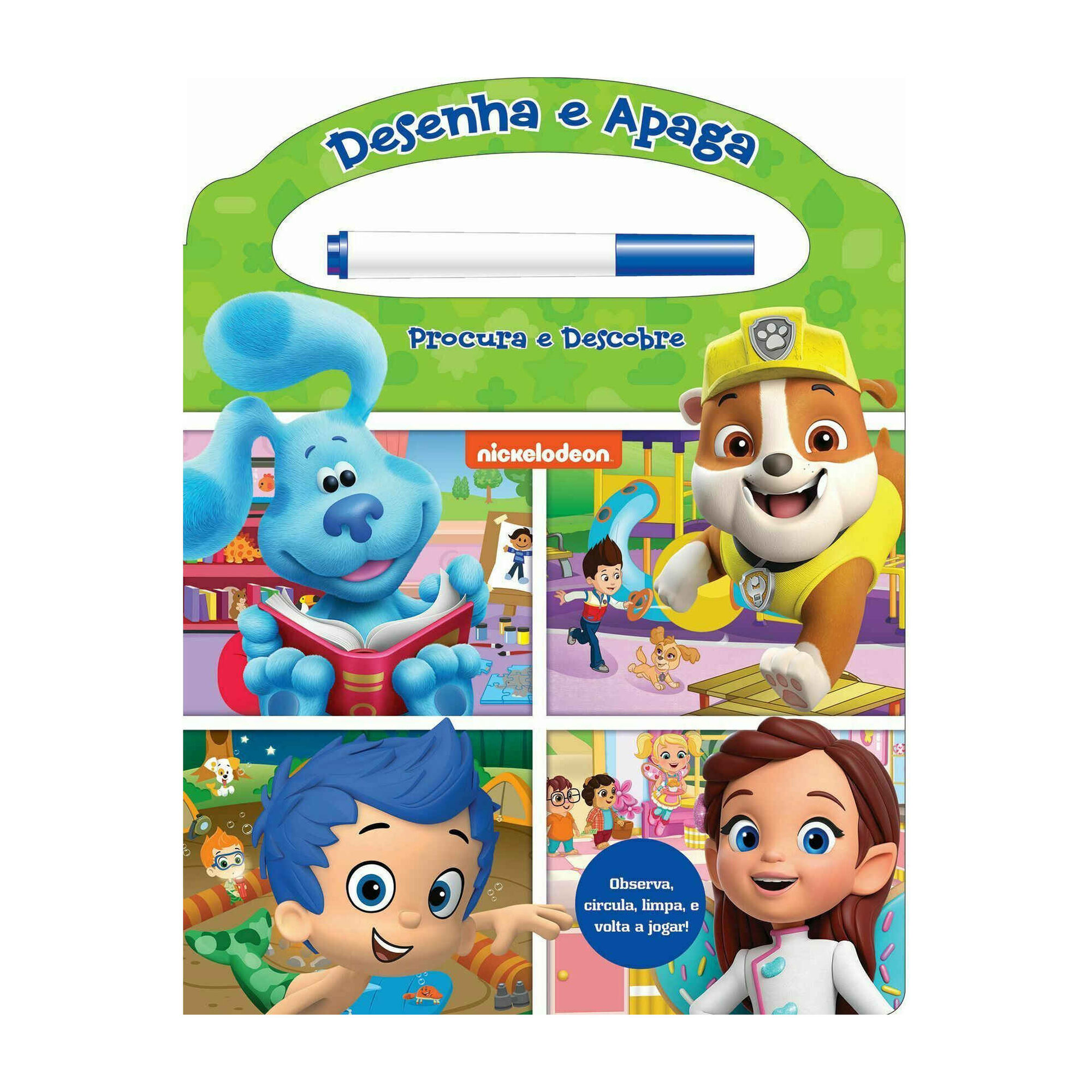 Nickelodeon Desenha e Apaga - Procura e Descobre Nickelodeon Desenha e Apaga - Procura e Descobre