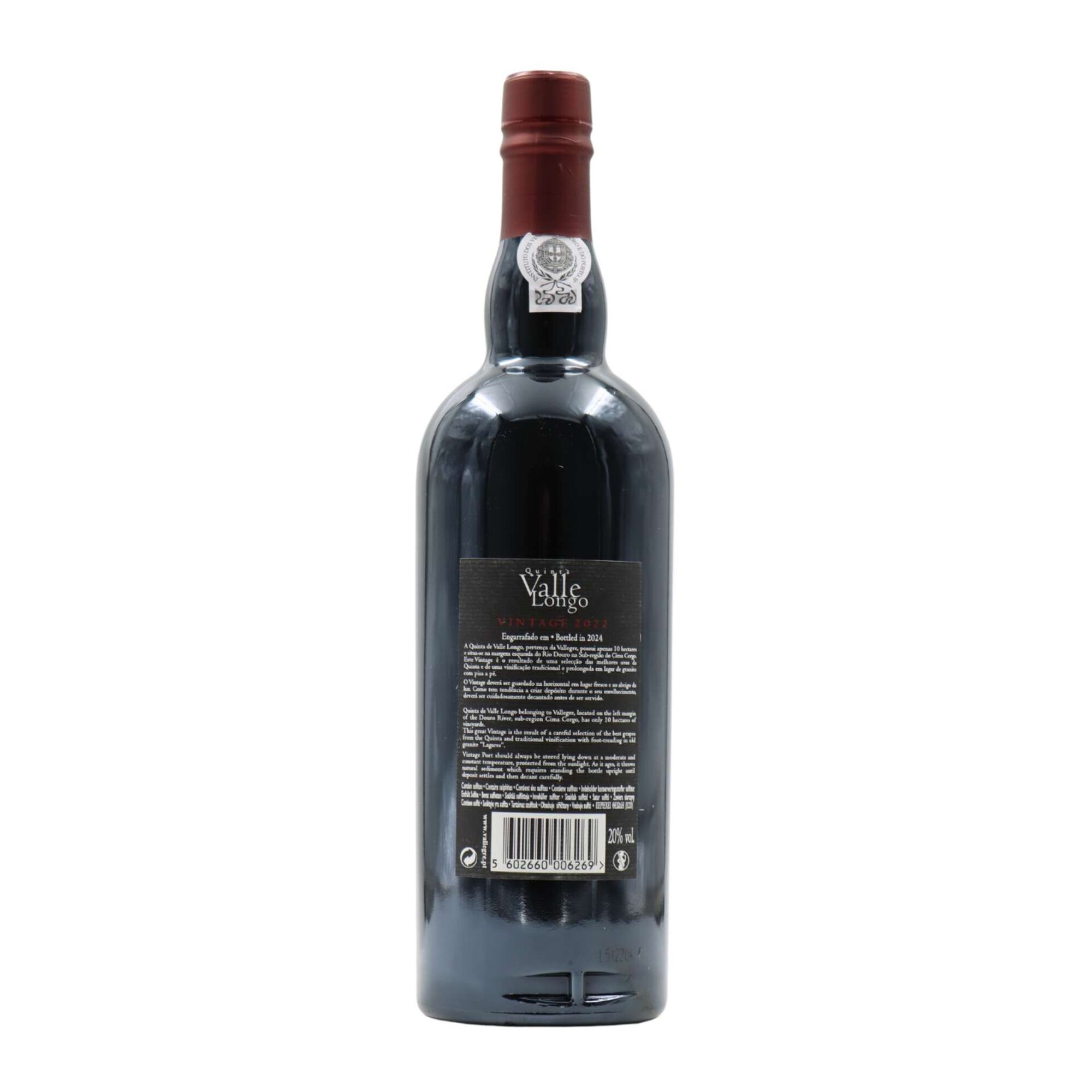Quinta De Valle Longo Vinho Do Porto Vintage 2022
