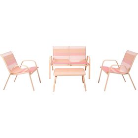 Conjunto Jardim 4 Lugares Flow Conjunto Jardim 4 Lugares Flow