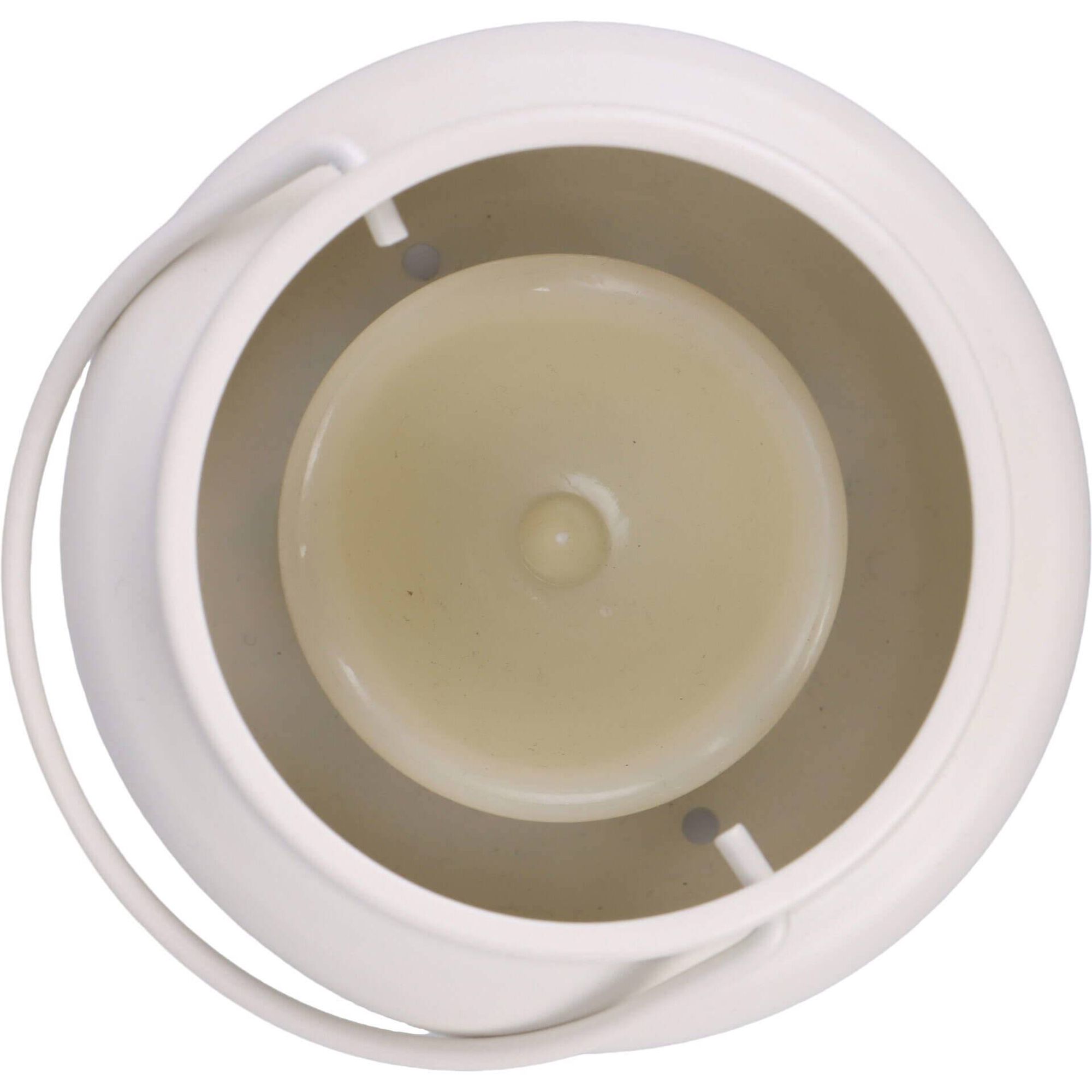 Lanterna de Metal Branca